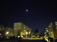 Hvězdná obloha - Jupiter, Měsíc, Venuše - 26. února 2012