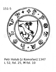 Petr Holub z Komo�an 1347