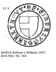 Jind�ich Kolman z K�ikavy 1407