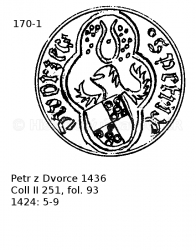 Petr z Dvorce 1436