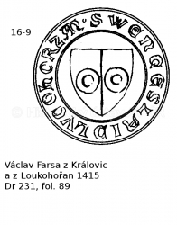 Václav Farsa z Královic a z Loukohořan 1415