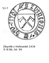 Zbyn�k z Ho�esedel 1436