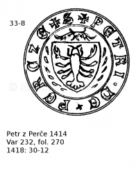 Petr z Per�e 1414