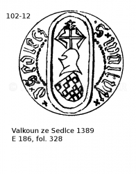 Valkoun ze Sedlce 1389