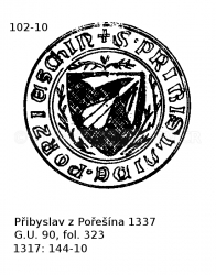 P�ibyslav z Po�e��na 1337