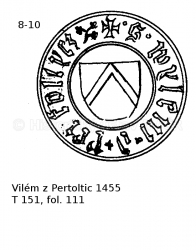Vilém z Pertoltic 1455