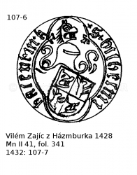 Vil�m Zaj�c z H�zmburka 1428
