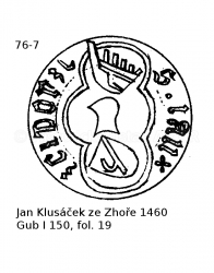 Jan Klus��ek ze Zho�e 1460