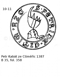 Petr Kab�t ze Ctim��ic 1387