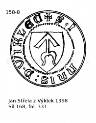 Jan St�ela z V�klek 1398