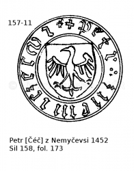 Petr ��� z Nemy�evsi 1452