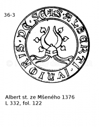 Albert st. ze M�en�ho 1376