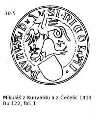 Mikul� z Kunvaldu a z �e�elic 1414