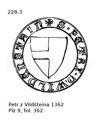 Petr z Vild�teina 1362