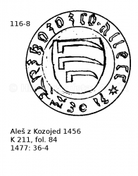 Ale� z Kozojed 1456