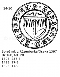 Bore� ml. z R�zenburka/Oseka 1397