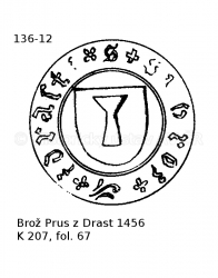 Bro� Prus z Drast 1456