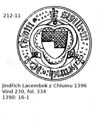 Jindřich Lacembok z Chlumu 1396