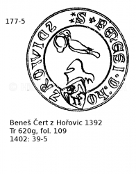 Bene� �ert z Ho�ovic 1392