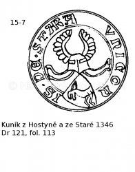 Kun�k z Hostyn� a ze Star� 1346