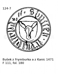 Bu�ek z Frymburka a z Kanic 1471