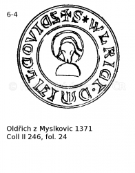 Oldich z Myslkovic 1371