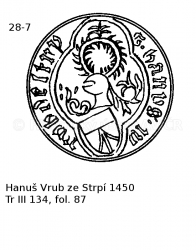 Hanu� Vrub ze Strp� 1450