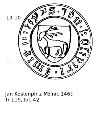 Jan Kostenp�r z M�lnic 1465