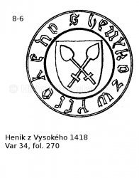 Heník z Vysokého 1418