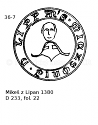 Mike� z Lipan 1380
