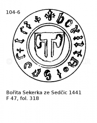Bo�ita Sekerka ze Sed�ic 1441
