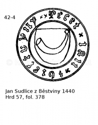Jan Sudlice z B�stviny 1440