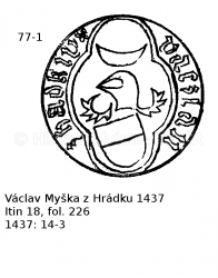 V�clav My�ka z Hr�dku 1437