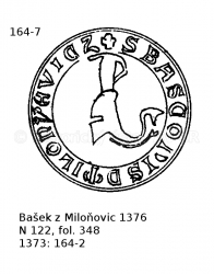 Ba�ek z Milo�ovic 1376