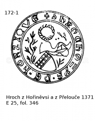 Hroch z Ho�in�vsi a z P�elou�e 1371