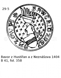 Bavor z Hust��an a z Nezn�ova 1404