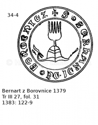 Bernart z Borovnice 1379