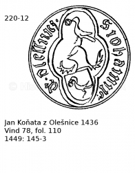Jan Ko�ata z Ole�nice 1436