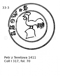 Petr z Tere�ova 1411