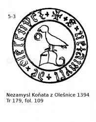 Nezamysl Koata z Olenice 1394
