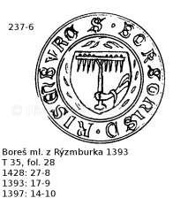 Bore� ml. z R�zenburka/Oseka 1393