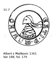Albert z Mal�kovic 1361