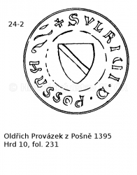 Old�ich Prov�zek z Po�n� 1395