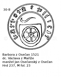 Barbora z Ose�an 1521