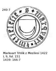 Markvart Trhl�k z Meziles� 1422