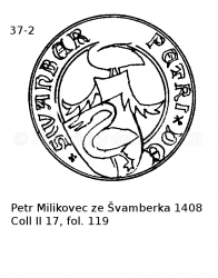 Petr Mil�kovec ze �vamberka 1408