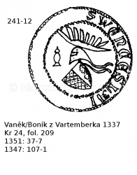 Van�k z Vartemberka 1337