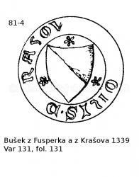 Bu�ek z Fusperka a z Kra�ova 1339