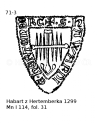 Habart z Hertemberka 1299