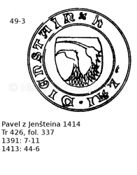 Pavel z Jenšteina 1414